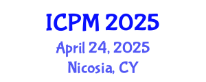 International Conference on Project Management (ICPM) April 24, 2025 - Nicosia, Cyprus