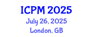 International Conference on Project Management (ICPM) July 26, 2025 - London, United Kingdom