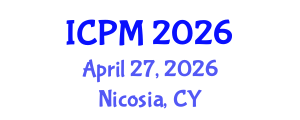 International Conference on Project Management (ICPM) April 27, 2026 - Nicosia, Cyprus