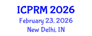 International Conference on Project Risk Management (ICPRM) February 23, 2026 - New Delhi, India International Conference on Project Risk Management (ICPRM) February 23, 2026 - New Delhi, India