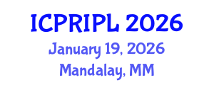 International Conference on Property Rights and Intellectual Property Law (ICPRIPL) January 19, 2026 - Mandalay, Myanmar International Conference on Property Rights and Intellectual Property Law (ICPRIPL) January 19, 2026 - Mandalay, Myanmar