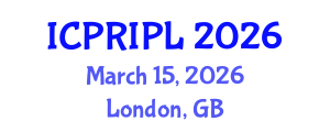 International Conference on Property Rights and Intellectual Property Law (ICPRIPL) March 15, 2026 - London, United Kingdom