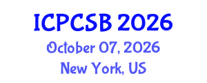 International Conference on Protein Chemistry and Structural Biology (ICPCSB) October 07, 2026 - New York, United States