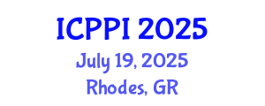 International Conference on Protein-Protein Interactions (ICPPI) July 19, 2025 - Rhodes, Greece