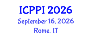 International Conference on Protein-Protein Interactions (ICPPI) September 16, 2026 - Rome, Italy