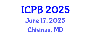 International Conference on Proteomics and Bioinformatics (ICPB) June 17, 2025 - Chisinau, Republic of Moldova