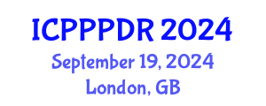 International Conference on Psychedelic Pharmacology and Psychedelic Drug Research (ICPPPDR) September 19, 2024 - London, United Kingdom