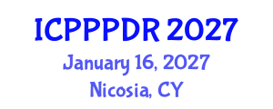 International Conference on Psychedelic Pharmacology and Psychedelic Drug Research (ICPPPDR) January 16, 2027 - Nicosia, Cyprus