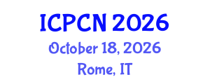 International Conference on Psychiatry and Clinical Neurosciences (ICPCN) October 18, 2026 - Rome, Italy