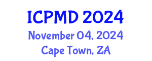 International Conference on Psychiatry and Mental Disorders (ICPMD) November 04, 2024 - Cape Town, South Africa