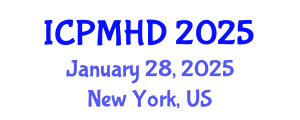 International Conference on Psychiatry and Mental Health Disorders (ICPMHD) January 28, 2025 - New York, United States