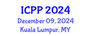 International Conference on Psychiatry and Psychology (ICPP) December 09, 2024 - Kuala Lumpur, Malaysia