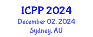 International Conference on Psychiatry and Psychology (ICPP) December 02, 2024 - Sydney, Australia