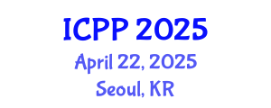 International Conference on Psychiatry and Psychology (ICPP) April 22, 2025 - Seoul, Republic of Korea
