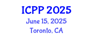 International Conference on Psychiatry and Psychology (ICPP) June 15, 2025 - Toronto, Canada