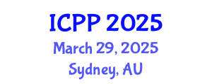 International Conference on Psychiatry and Psychology (ICPP) March 29, 2025 - Sydney, Australia