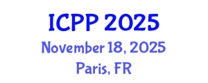 International Conference on Psychiatry and Psychology (ICPP) November 18, 2025 - Paris, France
