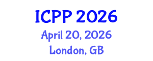 International Conference on Psychiatry and Psychology (ICPP) April 20, 2026 - London, United Kingdom International Conference on Psychiatry and Psychology (ICPP) April 20, 2026 - London, United Kingdom