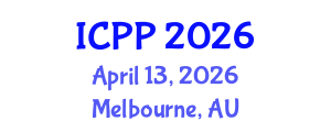 International Conference on Psychiatry and Psychology (ICPP) April 13, 2026 - Melbourne, Australia International Conference on Psychiatry and Psychology (ICPP) April 13, 2026 - Melbourne, Australia