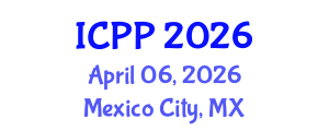 International Conference on Psychiatry and Psychology (ICPP) April 06, 2026 - Mexico City, Mexico International Conference on Psychiatry and Psychology (ICPP) April 06, 2026 - Mexico City, Mexico