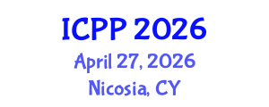 International Conference on Psychiatry and Psychology (ICPP) April 27, 2026 - Nicosia, Cyprus International Conference on Psychiatry and Psychology (ICPP) April 27, 2026 - Nicosia, Cyprus