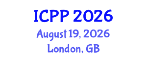 International Conference on Psychiatry and Psychology (ICPP) August 19, 2026 - London, United Kingdom International Conference on Psychiatry and Psychology (ICPP) August 19, 2026 - London, United Kingdom
