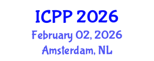 International Conference on Psychiatry and Psychology (ICPP) February 02, 2026 - Amsterdam, Netherlands International Conference on Psychiatry and Psychology (ICPP) February 02, 2026 - Amsterdam, Netherlands