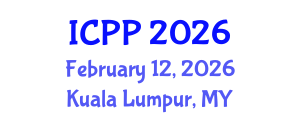 International Conference on Psychiatry and Psychology (ICPP) February 12, 2026 - Kuala Lumpur, Malaysia International Conference on Psychiatry and Psychology (ICPP) February 12, 2026 - Kuala Lumpur, Malaysia