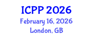 International Conference on Psychiatry and Psychology (ICPP) February 16, 2026 - London, United Kingdom International Conference on Psychiatry and Psychology (ICPP) February 16, 2026 - London, United Kingdom