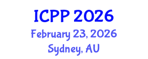 International Conference on Psychiatry and Psychology (ICPP) February 23, 2026 - Sydney, Australia International Conference on Psychiatry and Psychology (ICPP) February 23, 2026 - Sydney, Australia