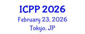International Conference on Psychiatry and Psychology (ICPP) February 23, 2026 - Tokyo, Japan International Conference on Psychiatry and Psychology (ICPP) February 23, 2026 - Tokyo, Japan