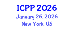 International Conference on Psychiatry and Psychology (ICPP) January 26, 2026 - New York, United States International Conference on Psychiatry and Psychology (ICPP) January 26, 2026 - New York, United States