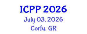 International Conference on Psychiatry and Psychology (ICPP) July 03, 2026 - Corfu, Greece International Conference on Psychiatry and Psychology (ICPP) July 03, 2026 - Corfu, Greece