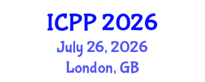 International Conference on Psychiatry and Psychology (ICPP) July 26, 2026 - London, United Kingdom International Conference on Psychiatry and Psychology (ICPP) July 26, 2026 - London, United Kingdom