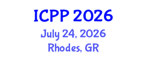 International Conference on Psychiatry and Psychology (ICPP) July 24, 2026 - Rhodes, Greece International Conference on Psychiatry and Psychology (ICPP) July 24, 2026 - Rhodes, Greece