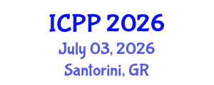 International Conference on Psychiatry and Psychology (ICPP) July 03, 2026 - Santorini, Greece International Conference on Psychiatry and Psychology (ICPP) July 03, 2026 - Santorini, Greece