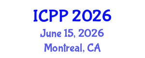 International Conference on Psychiatry and Psychology (ICPP) June 15, 2026 - Montreal, Canada International Conference on Psychiatry and Psychology (ICPP) June 15, 2026 - Montreal, Canada