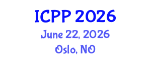 International Conference on Psychiatry and Psychology (ICPP) June 22, 2026 - Oslo, Norway International Conference on Psychiatry and Psychology (ICPP) June 22, 2026 - Oslo, Norway