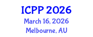 International Conference on Psychiatry and Psychology (ICPP) March 16, 2026 - Melbourne, Australia International Conference on Psychiatry and Psychology (ICPP) March 16, 2026 - Melbourne, Australia