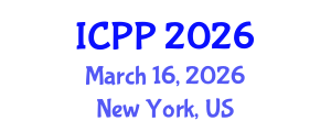 International Conference on Psychiatry and Psychology (ICPP) March 16, 2026 - New York, United States International Conference on Psychiatry and Psychology (ICPP) March 16, 2026 - New York, United States