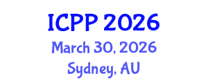 International Conference on Psychiatry and Psychology (ICPP) March 30, 2026 - Sydney, Australia International Conference on Psychiatry and Psychology (ICPP) March 30, 2026 - Sydney, Australia