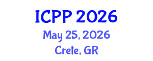 International Conference on Psychiatry and Psychology (ICPP) May 25, 2026 - Crete, Greece International Conference on Psychiatry and Psychology (ICPP) May 25, 2026 - Crete, Greece