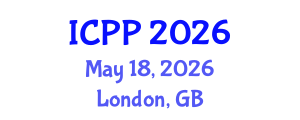 International Conference on Psychiatry and Psychology (ICPP) May 18, 2026 - London, United Kingdom International Conference on Psychiatry and Psychology (ICPP) May 18, 2026 - London, United Kingdom