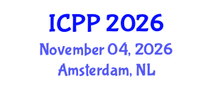 International Conference on Psychiatry and Psychology (ICPP) November 04, 2026 - Amsterdam, Netherlands International Conference on Psychiatry and Psychology (ICPP) November 04, 2026 - Amsterdam, Netherlands