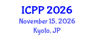 International Conference on Psychiatry and Psychology (ICPP) November 15, 2026 - Kyoto, Japan International Conference on Psychiatry and Psychology (ICPP) November 15, 2026 - Kyoto, Japan