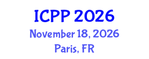 International Conference on Psychiatry and Psychology (ICPP) November 18, 2026 - Paris, France International Conference on Psychiatry and Psychology (ICPP) November 18, 2026 - Paris, France