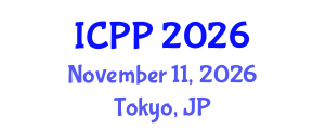 International Conference on Psychiatry and Psychology (ICPP) November 11, 2026 - Tokyo, Japan International Conference on Psychiatry and Psychology (ICPP) November 11, 2026 - Tokyo, Japan