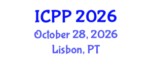 International Conference on Psychiatry and Psychology (ICPP) October 28, 2026 - Lisbon, Portugal International Conference on Psychiatry and Psychology (ICPP) October 28, 2026 - Lisbon, Portugal