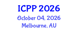 International Conference on Psychiatry and Psychology (ICPP) October 04, 2026 - Melbourne, Australia International Conference on Psychiatry and Psychology (ICPP) October 04, 2026 - Melbourne, Australia