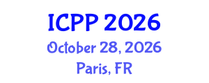 International Conference on Psychiatry and Psychology (ICPP) October 28, 2026 - Paris, France International Conference on Psychiatry and Psychology (ICPP) October 28, 2026 - Paris, France